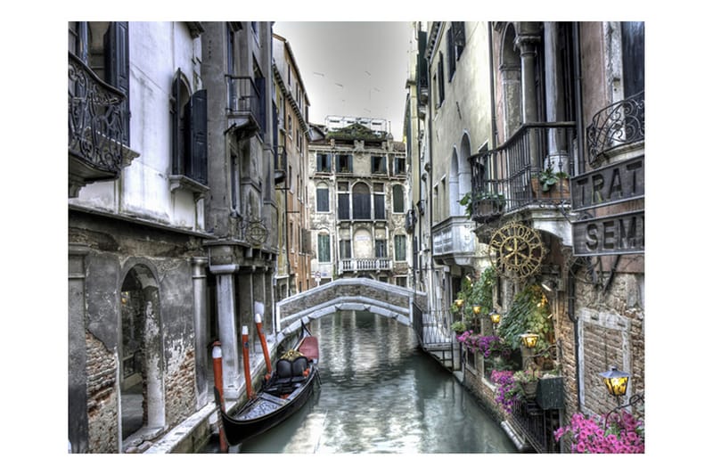 Fototapet Romantiske Venezia 350x270 - Artgeist sp. z o. o. - Innredning - Veggdekorasjon - Tapeter - Fototapeter