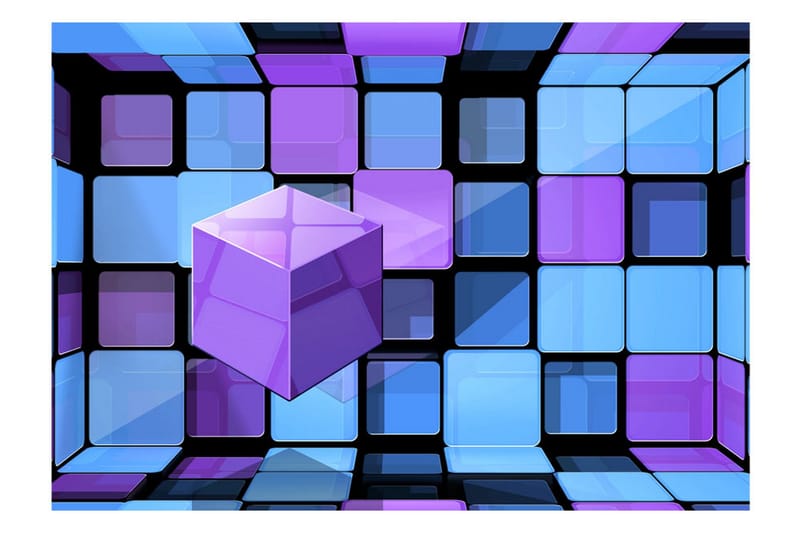 Fototapet Rubik's Cube Variation 300x210 - Artgeist sp. z o. o. - Innredning - Veggdekorasjon - Tapeter - Fototapeter