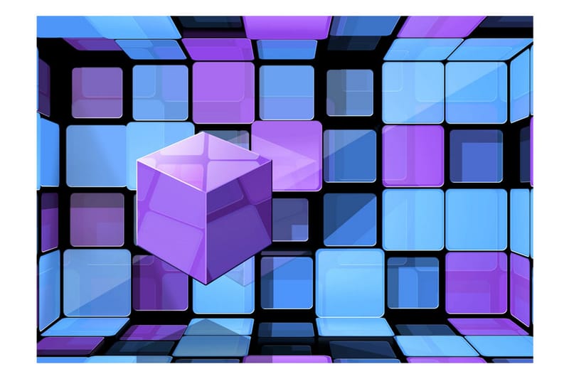 Fototapet Rubik's Cube Variation 400x280 - Artgeist sp. z o. o. - Innredning - Veggdekorasjon - Tapeter - Fototapeter