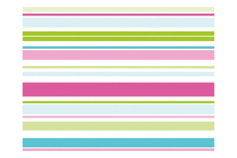 Fototapet Søte Striper 350x270 - Artgeist sp. z o. o. - Innredning - Veggdekorasjon - Tapeter - Fototapeter