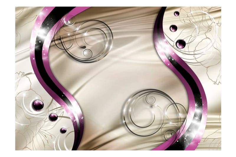 Fototapet Satin Inspiration 200x140 - Artgeist sp. z o. o. - Innredning - Veggdekorasjon - Tapeter - Fototapeter