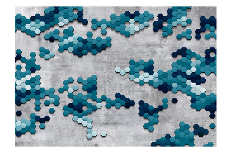 Fototapet Sea Puzzle 150x105 - Artgeist sp. z o. o. - Innredning - Veggdekorasjon - Tapeter - Fototapeter