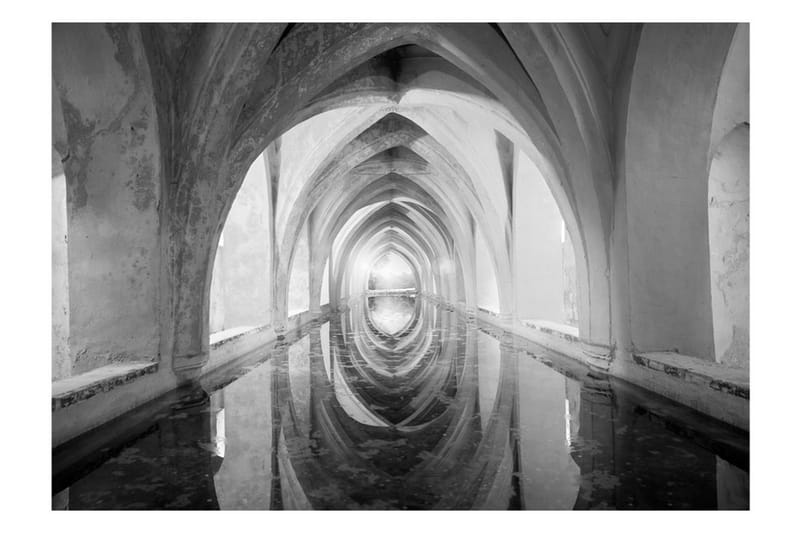 Fototapet Secret Passage 100x70 - Artgeist sp. z o. o. - Innredning - Veggdekorasjon - Tapeter - Fototapeter