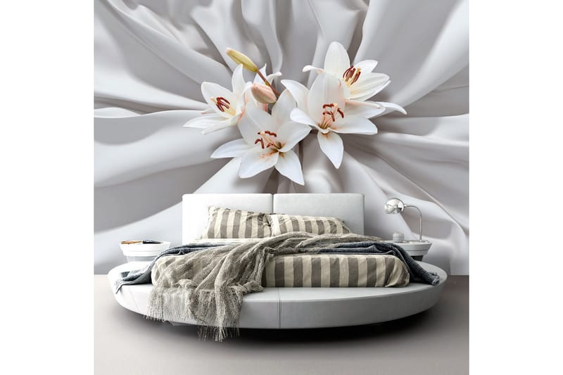 Fototapet Sensual Lilies 250x175 - Artgeist sp. z o. o. - Innredning - Veggdekorasjon - Tapeter - Fototapeter