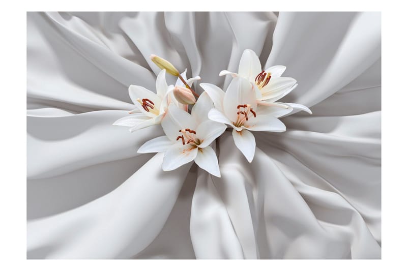 Fototapet Sensual Lilies 350x245 - Artgeist sp. z o. o. - Innredning - Veggdekorasjon - Tapeter - Fototapeter
