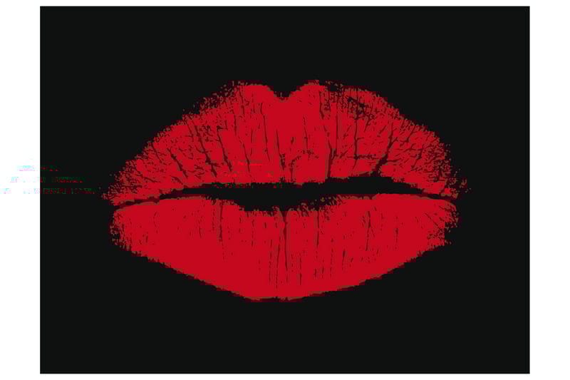 Fototapet Sensual Lips 250x193 - Artgeist sp. z o. o. - Innredning - Veggdekorasjon - Tapeter - Fototapeter