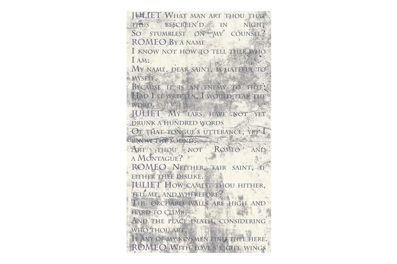 Fototapet Shakespeare's Lovers 50x1000 - Artgeist sp. z o. o. - Innredning - Veggdekorasjon - Tapeter - Fototapeter