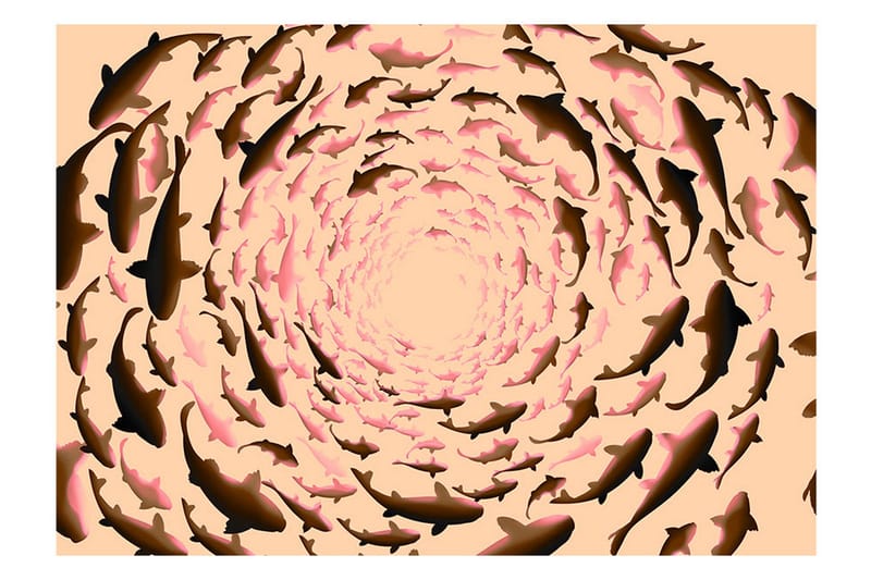 Fototapet Shoal 200x140 - Finnes i flere størrelser - Innredning - Veggdekorasjon - Tapeter - Fototapeter