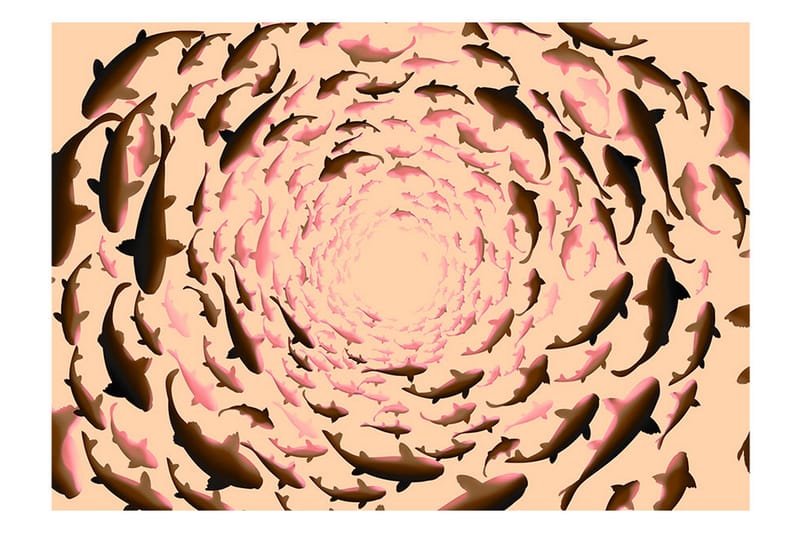 Fototapet Shoal 400x280 - Innredning - Veggdekorasjon - Tapeter - Fototapeter