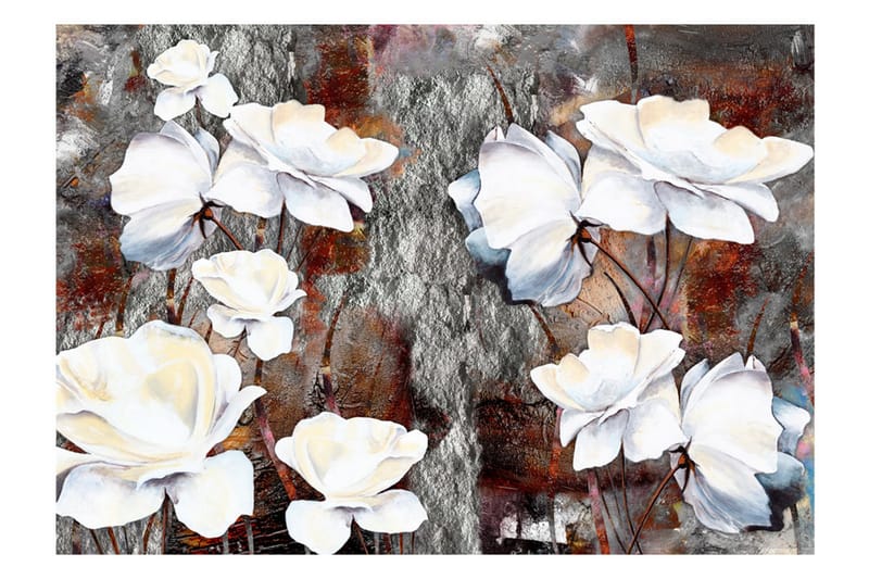 Fototapet Shy Gestures 100x70 - Artgeist sp. z o. o. - Innredning - Veggdekorasjon - Tapeter - Fototapeter