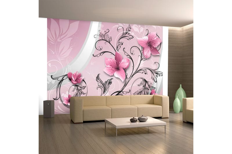 Fototapet Signs Of Happiness 150x105 - Artgeist sp. z o. o. - Innredning - Veggdekorasjon - Tapeter - Fototapeter