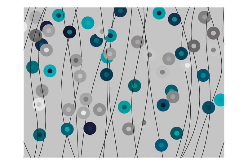 Fototapet Silke Tråder 400x309 - Artgeist sp. z o. o. - Innredning - Veggdekorasjon - Tapeter - Fototapeter