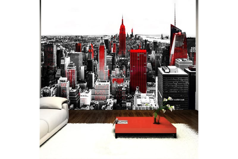 Fototapet Sin City 100x70 - Artgeist sp. z o. o. - Innredning - Veggdekorasjon - Tapeter - Fototapeter