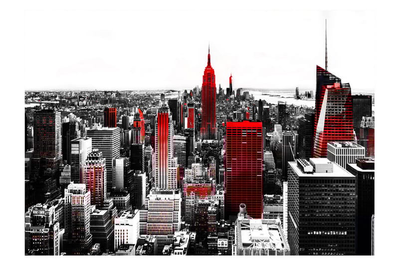 Fototapet Sin City 100x70 - Artgeist sp. z o. o. - Innredning - Veggdekorasjon - Tapeter - Fototapeter