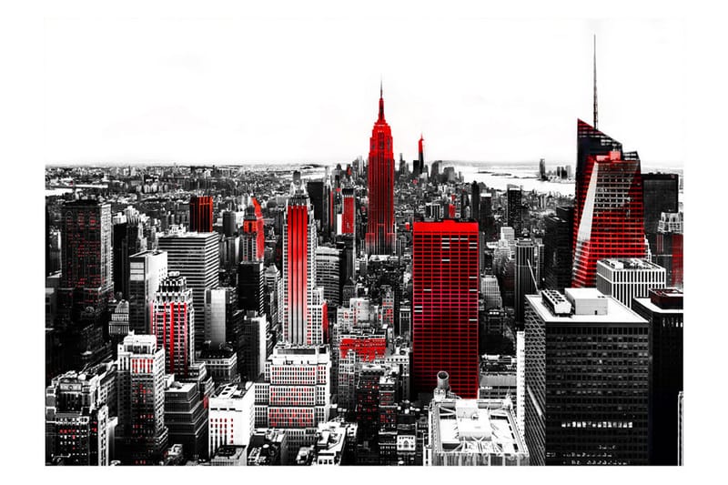 Fototapet Sin City 300x210 - Artgeist sp. z o. o. - Innredning - Veggdekorasjon - Tapeter - Fototapeter
