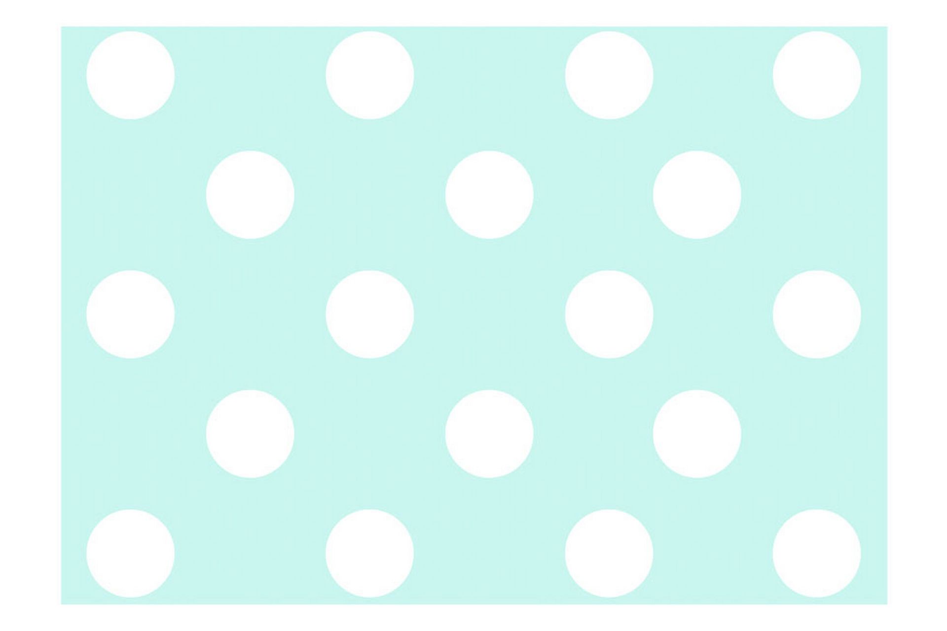 Fototapet Sky Blue Dots 100x70 - Innredning - Veggdekorasjon - Tapeter - Fototapeter