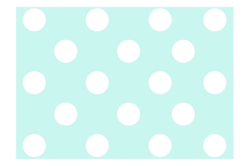 Fototapet Sky Blue Dots 150x105 - Finnes i flere størrelser - Innredning - Veggdekorasjon - Tapeter - Fototapeter