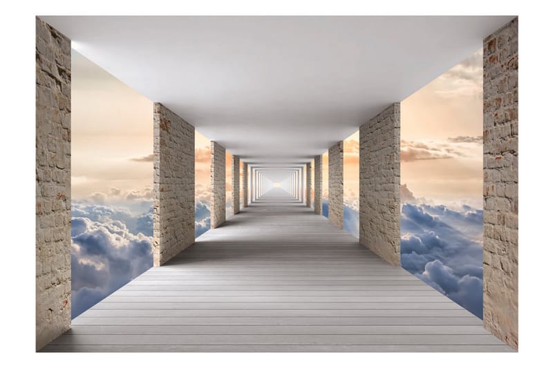 Fototapet Skyward Travel 200x140 - Artgeist sp. z o. o. - Innredning - Veggdekorasjon - Tapeter - Fototapeter