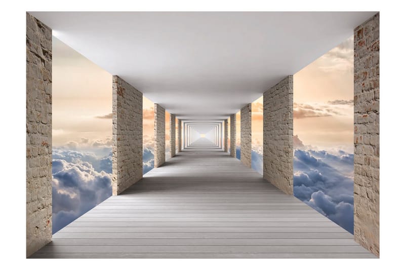 Fototapet Skyward Travel 200x140 - Artgeist sp. z o. o. - Innredning - Veggdekorasjon - Tapeter - Fototapeter