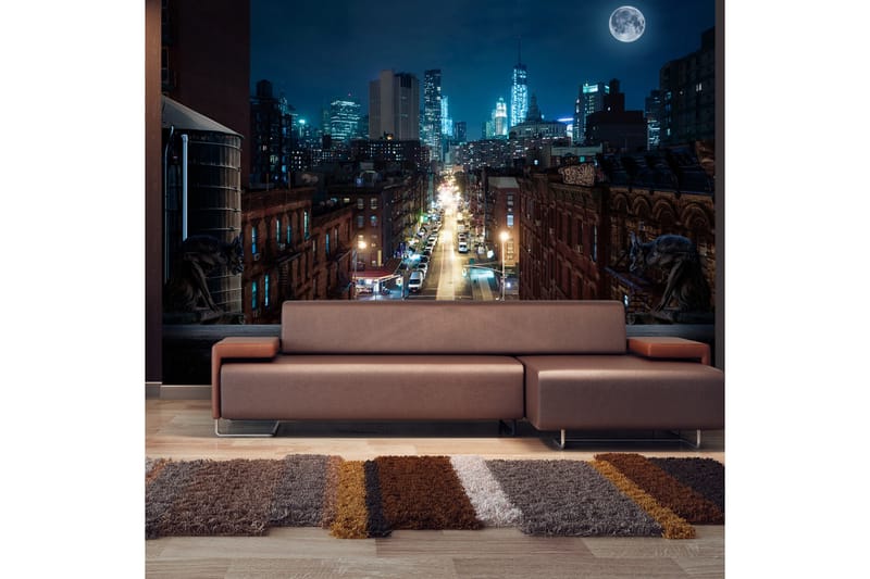 Fototapet Sleepy New York 350x245 - Artgeist sp. z o. o. - Innredning - Veggdekorasjon - Tapeter - Fototapeter