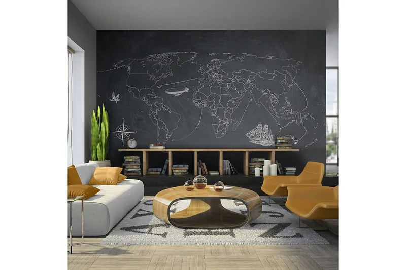 Fototapet Small Travel Large Travel 250x193, Artgeist sp. z o. o.