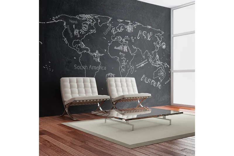 Fototapet Small Travel Large Travel English 250x193, Artgeist sp. z o. o.