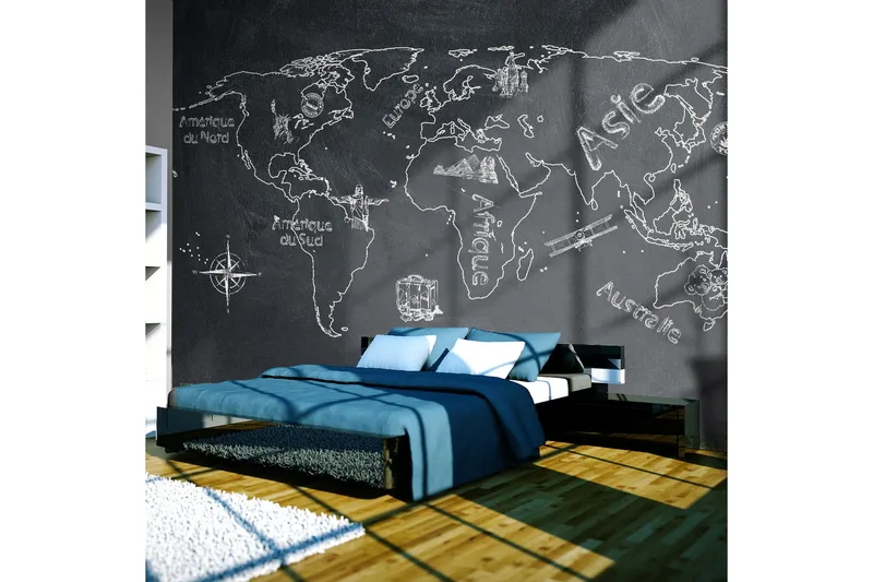 Fototapet Small Travel Large Travel France 250x193, Artgeist sp. z o. o.