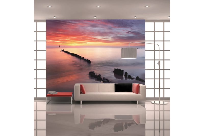 Fototapet Soluppgang Over Østersjøen 450x270 - Artgeist sp. z o. o. - Innredning - Veggdekorasjon - Tapeter - Fototapeter