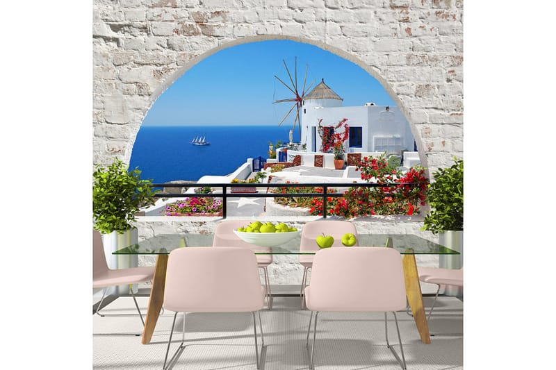Fototapet Sommer I Santorini 150x105, Artgeist sp. z o. o.