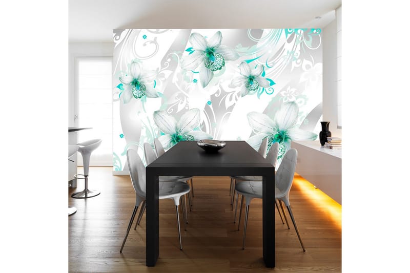 Fototapet Sounds Of Subtlety Turkis 100x70, Artgeist sp. z o. o.