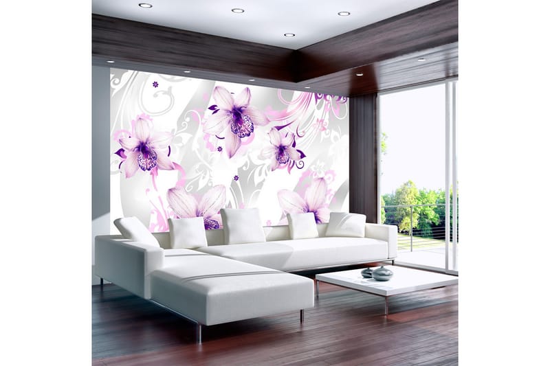 Fototapet Sounds Of Subtlety Violet 150x105, Artgeist sp. z o. o.