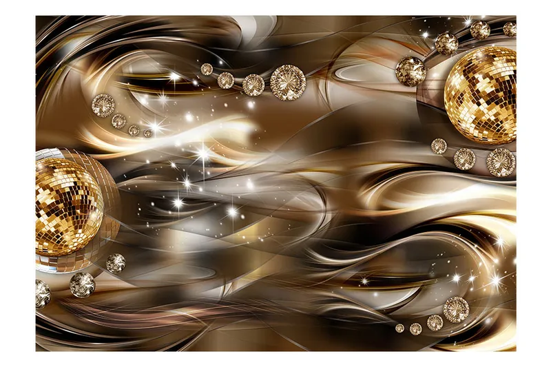 Fototapet Space Disco 350x245 - Artgeist sp. z o. o. - Innredning - Veggdekorasjon - Tapeter - Fototapeter