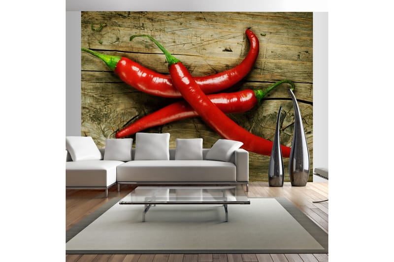 Fototapet Spicy Chili Peppers 300x231, Artgeist sp. z o. o.
