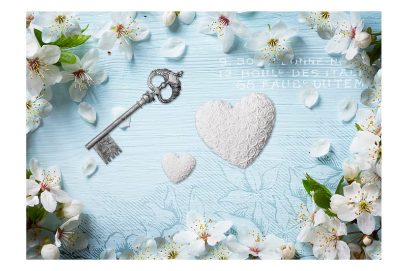 Fototapet Spring Key 350x245 - Artgeist sp. z o. o. - Innredning - Veggdekorasjon - Tapeter - Fototapeter
