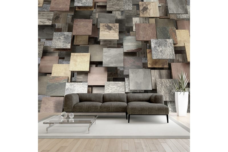 Fototapet Square Structure 250x175, Finnes i flere størrelser