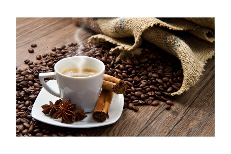 Fototapet Star Anise Coffee 450x270 - Artgeist sp. z o. o. - Innredning - Veggdekorasjon - Tapeter - Fototapeter