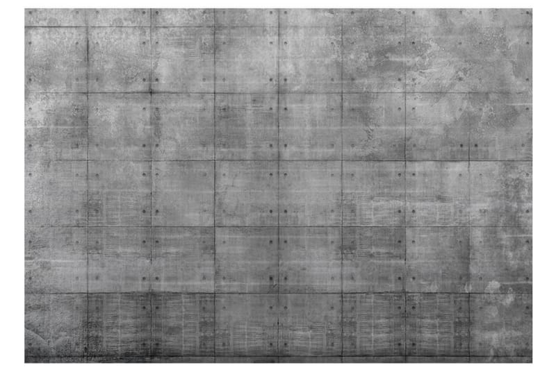 Fototapet Steel Puzzle 150x105 - Artgeist sp. z o. o. - Innredning - Veggdekorasjon - Tapeter - Fototapeter