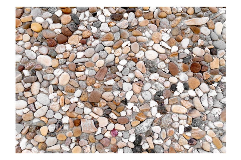 Fototapet Stone Beach 200x140 - Innredning - Veggdekorasjon - Tapeter - Fototapeter