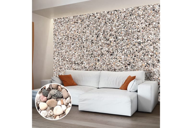 Fototapet Stone Charm 250x175 - Finnes i flere størrelser - Innredning - Veggdekorasjon - Tapeter - Fototapeter