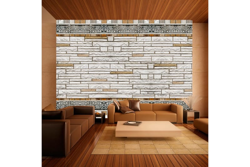 Fototapet Stone Mosaic 250x175 - Artgeist sp. z o. o. - Innredning - Veggdekorasjon - Tapeter - Fototapeter