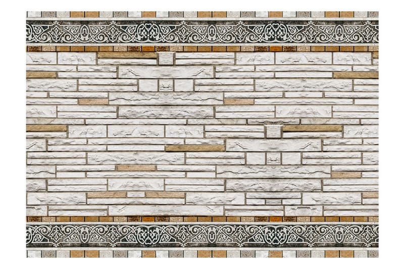 Fototapet Stone Mosaic 300x210 - Artgeist sp. z o. o. - Innredning - Veggdekorasjon - Tapeter - Fototapeter