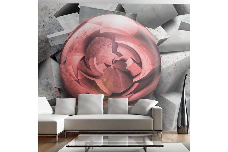 Fototapet Stone Rose 100x70 - Artgeist sp. z o. o. - Innredning - Veggdekorasjon - Tapeter - Fototapeter