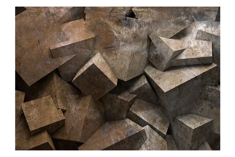 Fototapet Stone Steps 200x140 - Finnes i flere størrelser - Innredning - Veggdekorasjon - Tapeter - Fototapeter