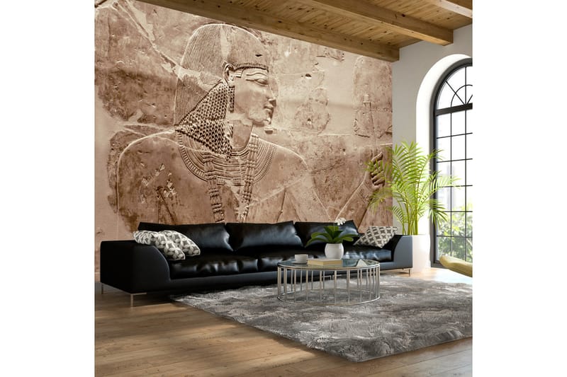 Fototapet Stone Pharaoh 200x140 - Innredning - Veggdekorasjon - Tapeter - Fototapeter