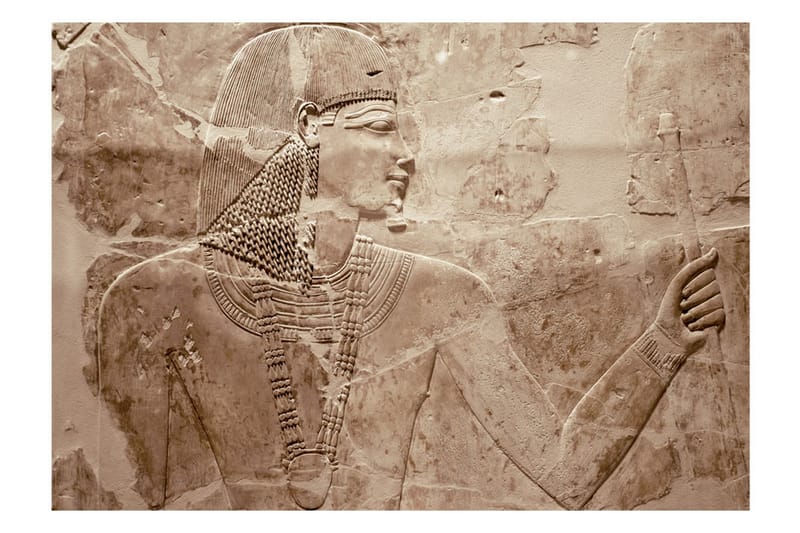 Fototapet Stone Pharaoh 200x140 - Innredning - Veggdekorasjon - Tapeter - Fototapeter
