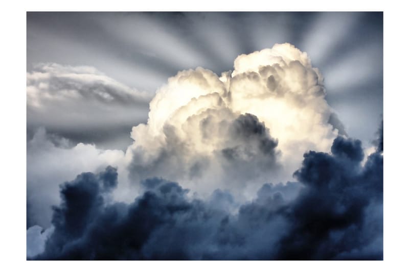 Fototapet Stråler På Himmelen 300x231 - Artgeist sp. z o. o. - Innredning - Veggdekorasjon - Tapeter - Fototapeter