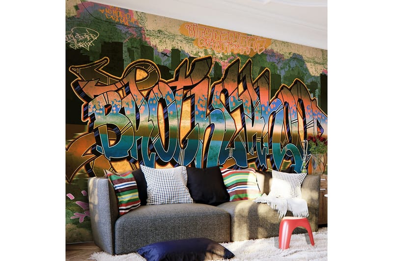 Fototapet Street Art 200x140, Finnes i flere størrelser