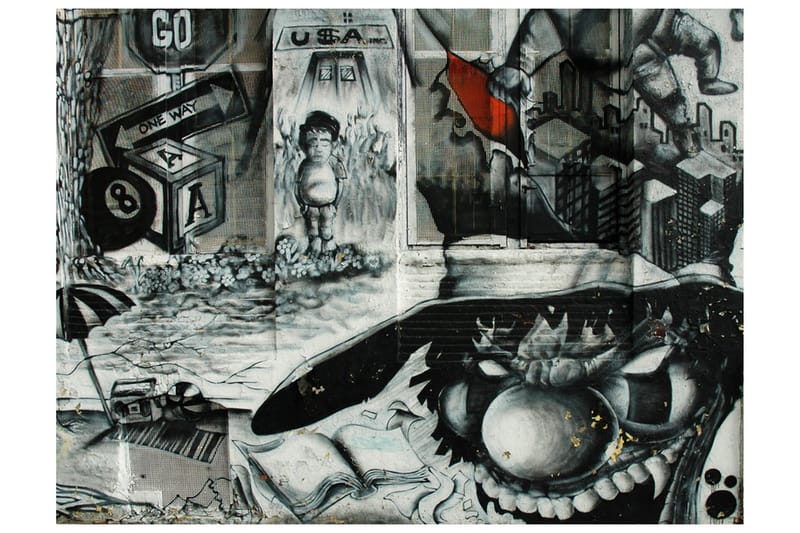 Fototapet Street Art Graffiti 200x154, Artgeist sp. z o. o.