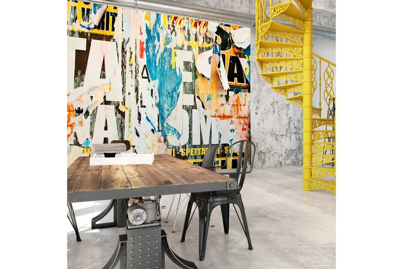 Fototapet Street Poster 100x70, Artgeist sp. z o. o.