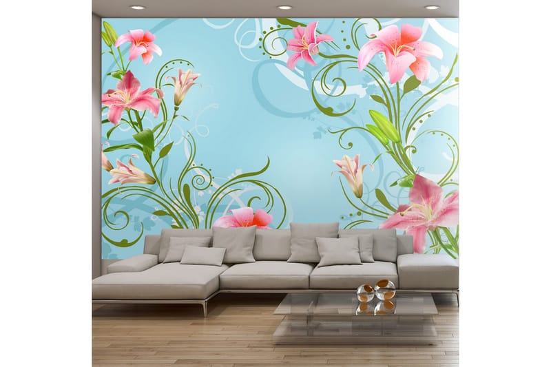 Fototapet Subtle Beauty Of The Lilies II 350x245, Artgeist sp. z o. o.